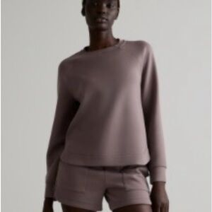 Quince Light Taupe Crewneck Sweatshirt